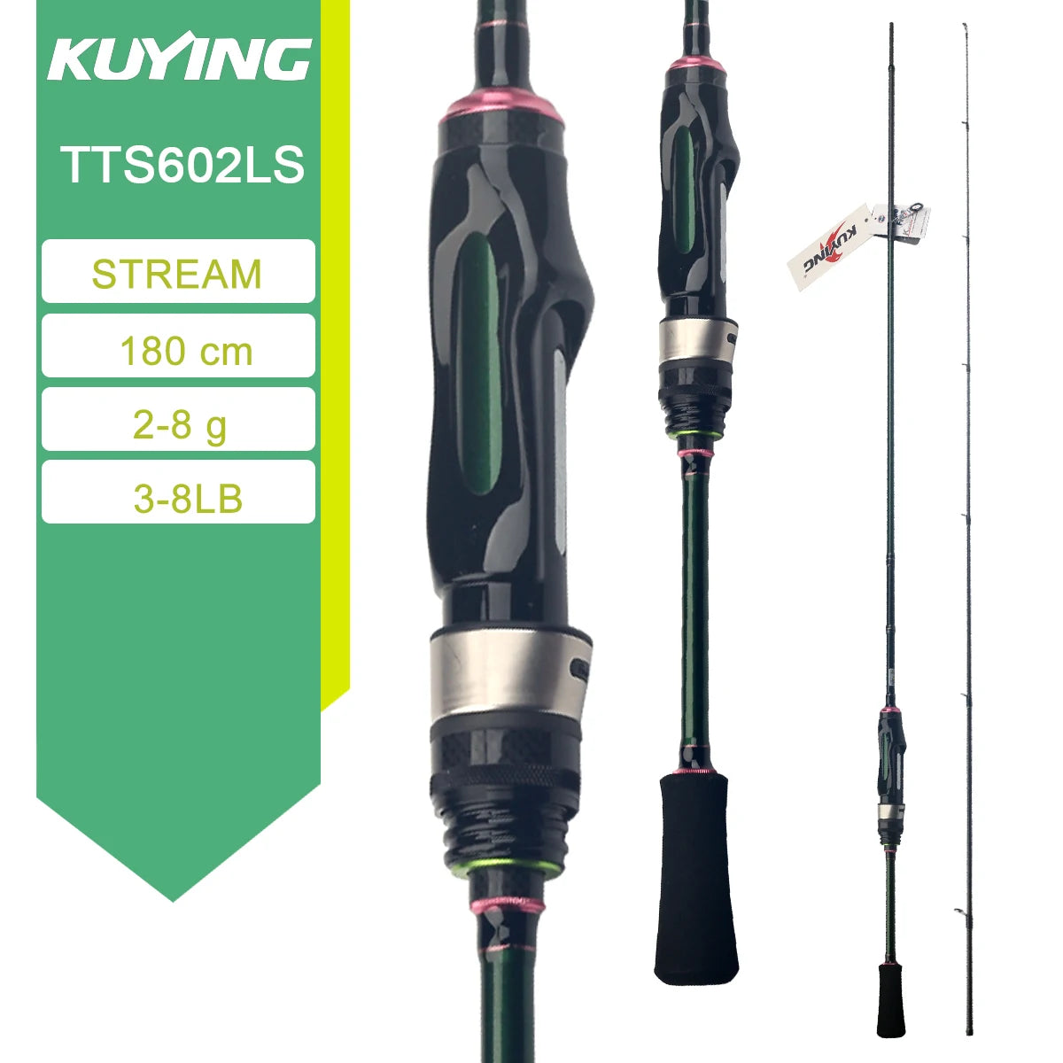 Kuying Teton Spinning Casting Rod For Lures Fuji Parts