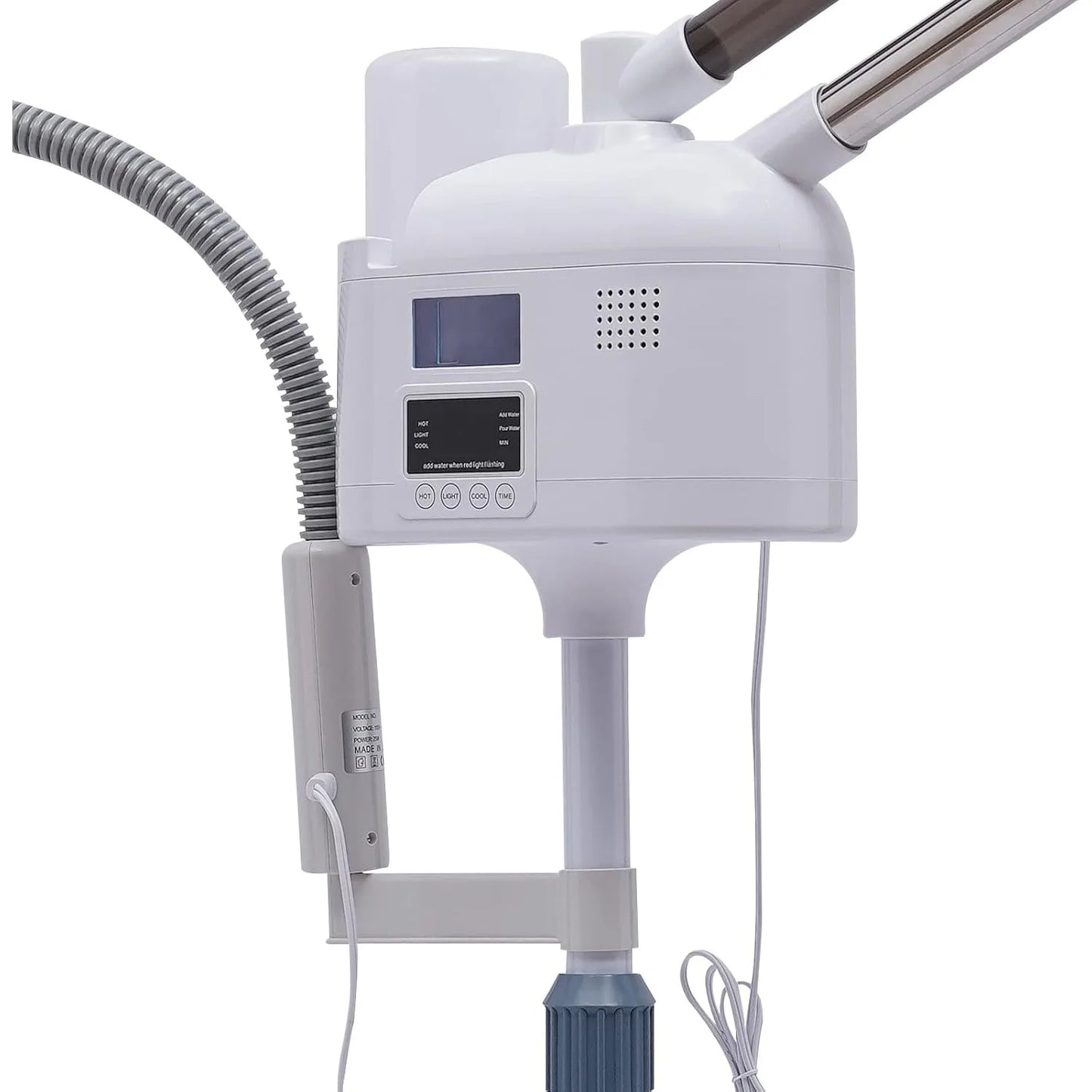 3 In 1 Facial Steamer With LED Magnifying Lamp For Home Spa