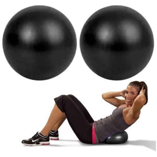Mini Pilates Yoga Balls 2 Pack Anti Burst Exercise Balls