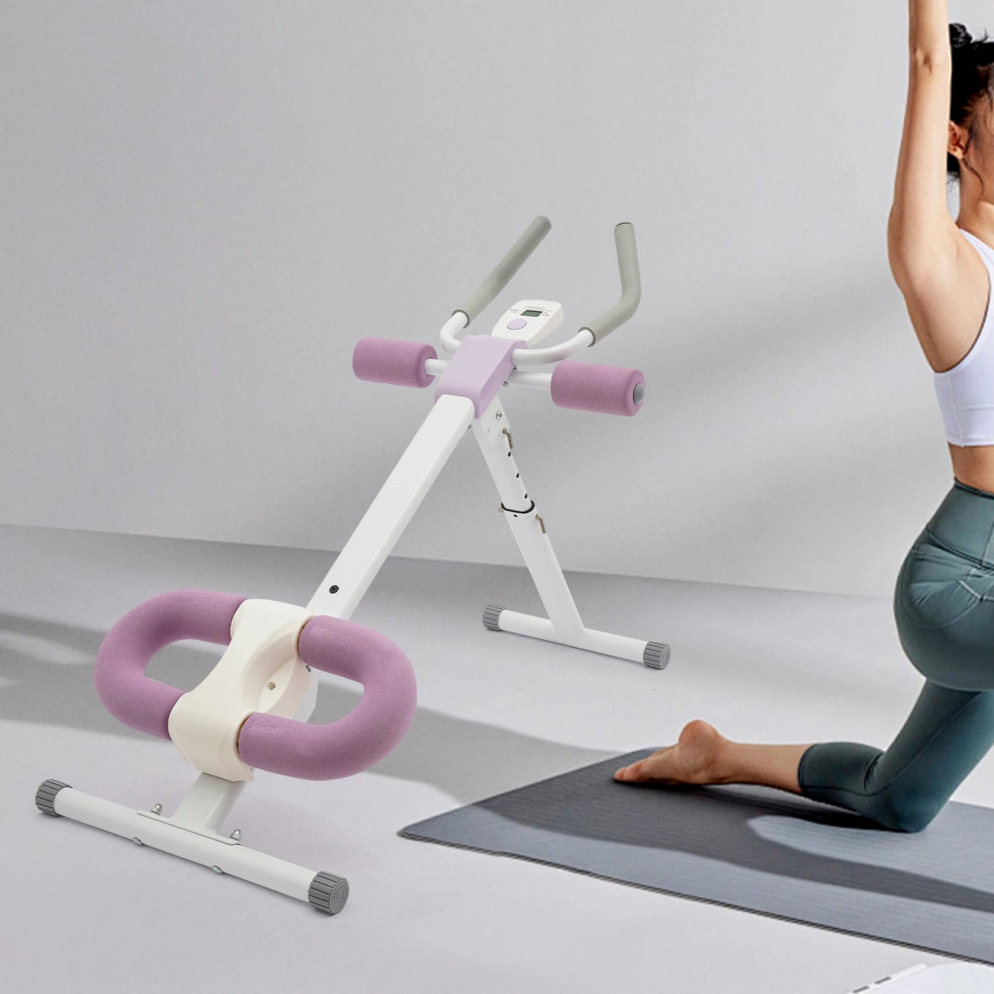 Foldable Abdominal Trainer Machine Home Gym Workout