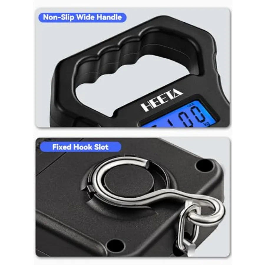 Digital Fishing Weight Scale 110lb Portable Hanging Scale