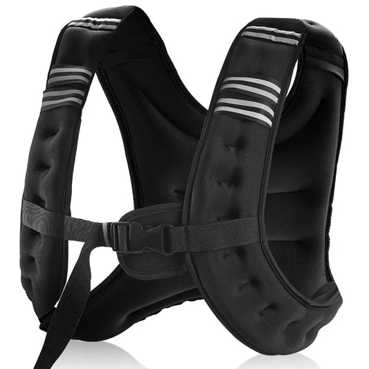 Weight Vest With Reflective Stripe For Training And Running