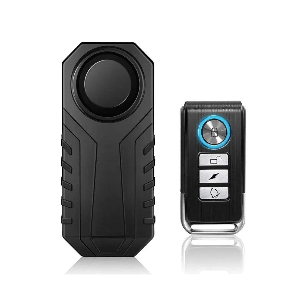 WSDCAM 113dB Bike Anti-Theft Alarm With Remote Sensor