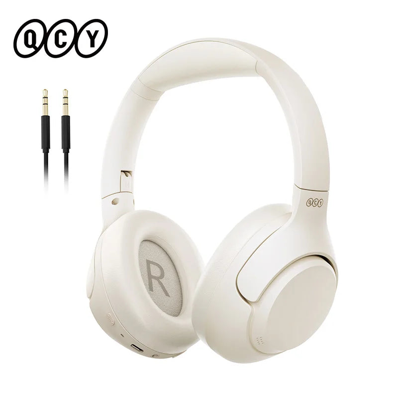 QCY H3 ANC Hybrid Wireless Headphones With 60 Hour Playtime