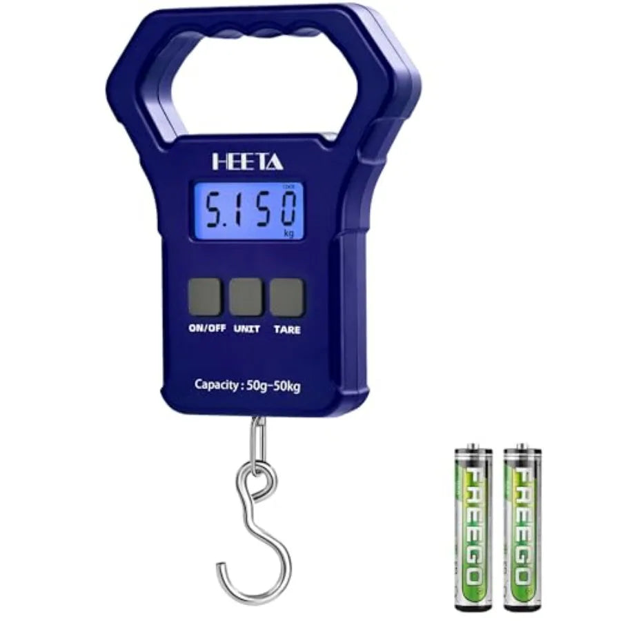 Digital Fishing Weight Scale 110lb Portable Hanging Scale