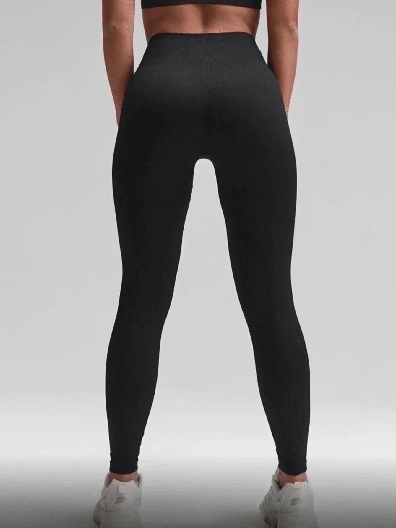 Summer Sports Yoga Leggings With Seamless High Elastic Tummy Control