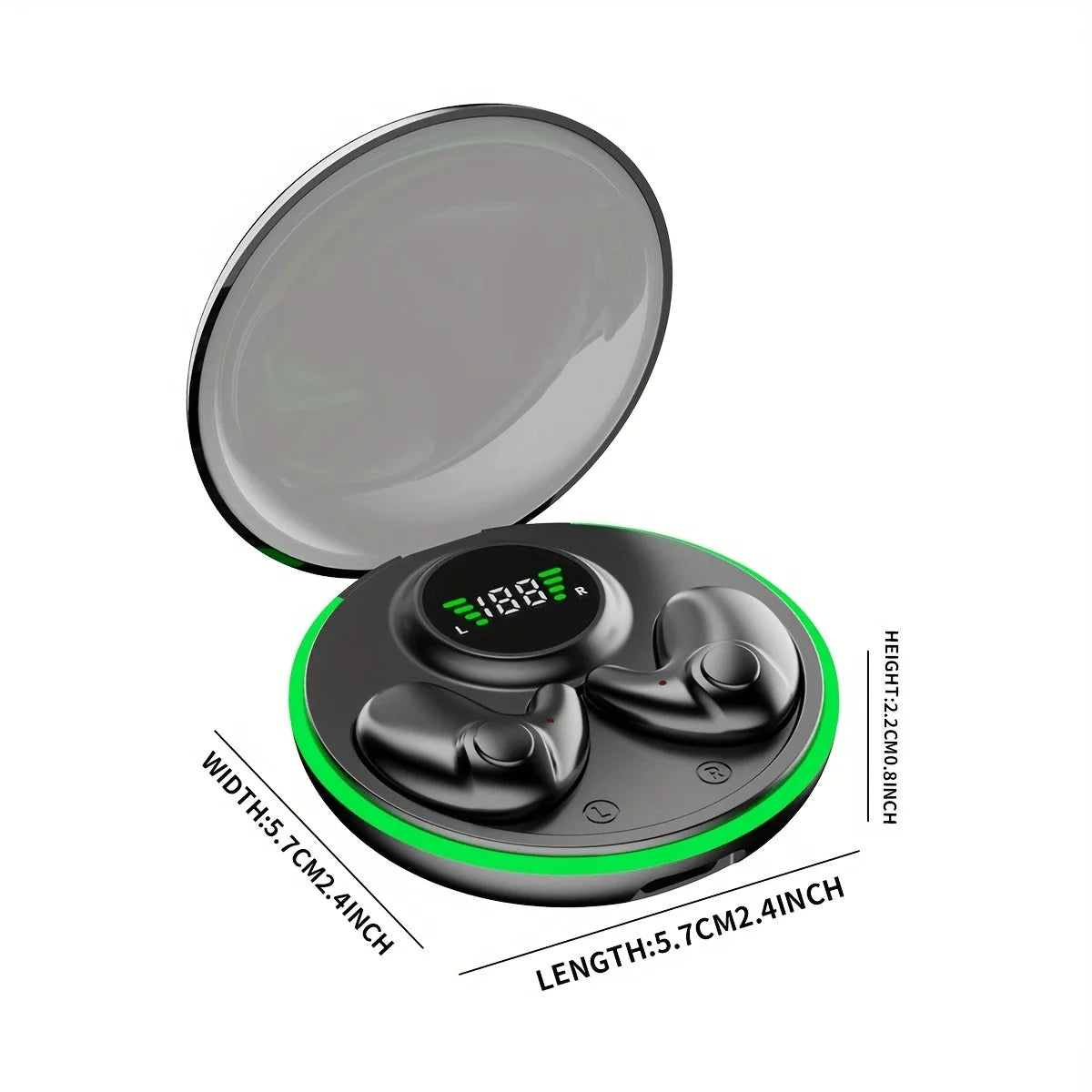 VIKEFON Long-Lasting Endurance Battery Earphones With Easy Charging