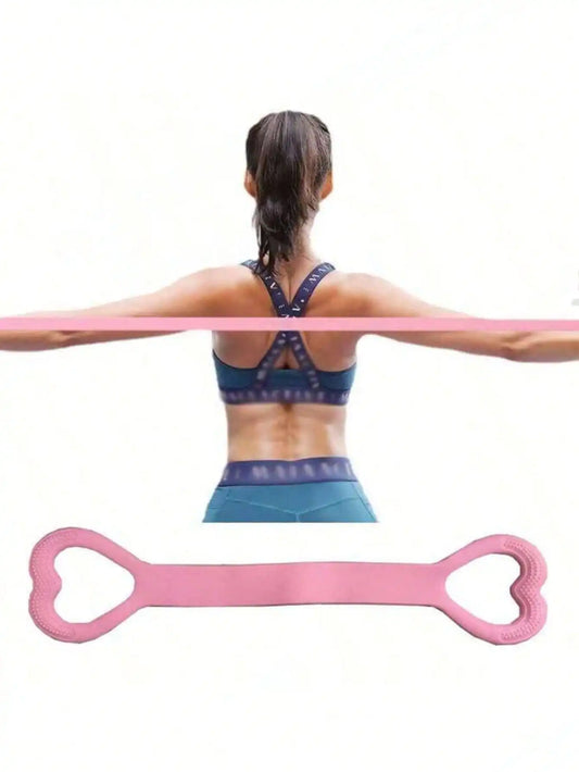 8-Shaped Stretching Strap Yoga Back Stretch Band For Shoulders