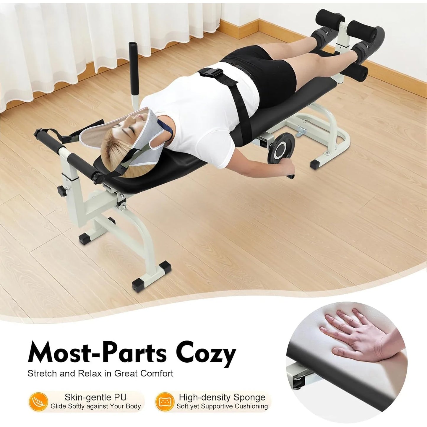 Back Stretch Bench Multifunctional Neck Stretcher Decompression