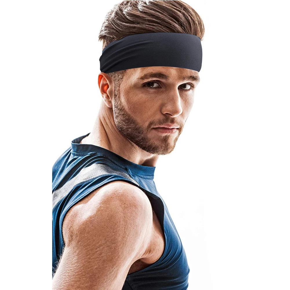 APWIKOGER Sports Headbands For Men And Women QuickDry Sweatbands