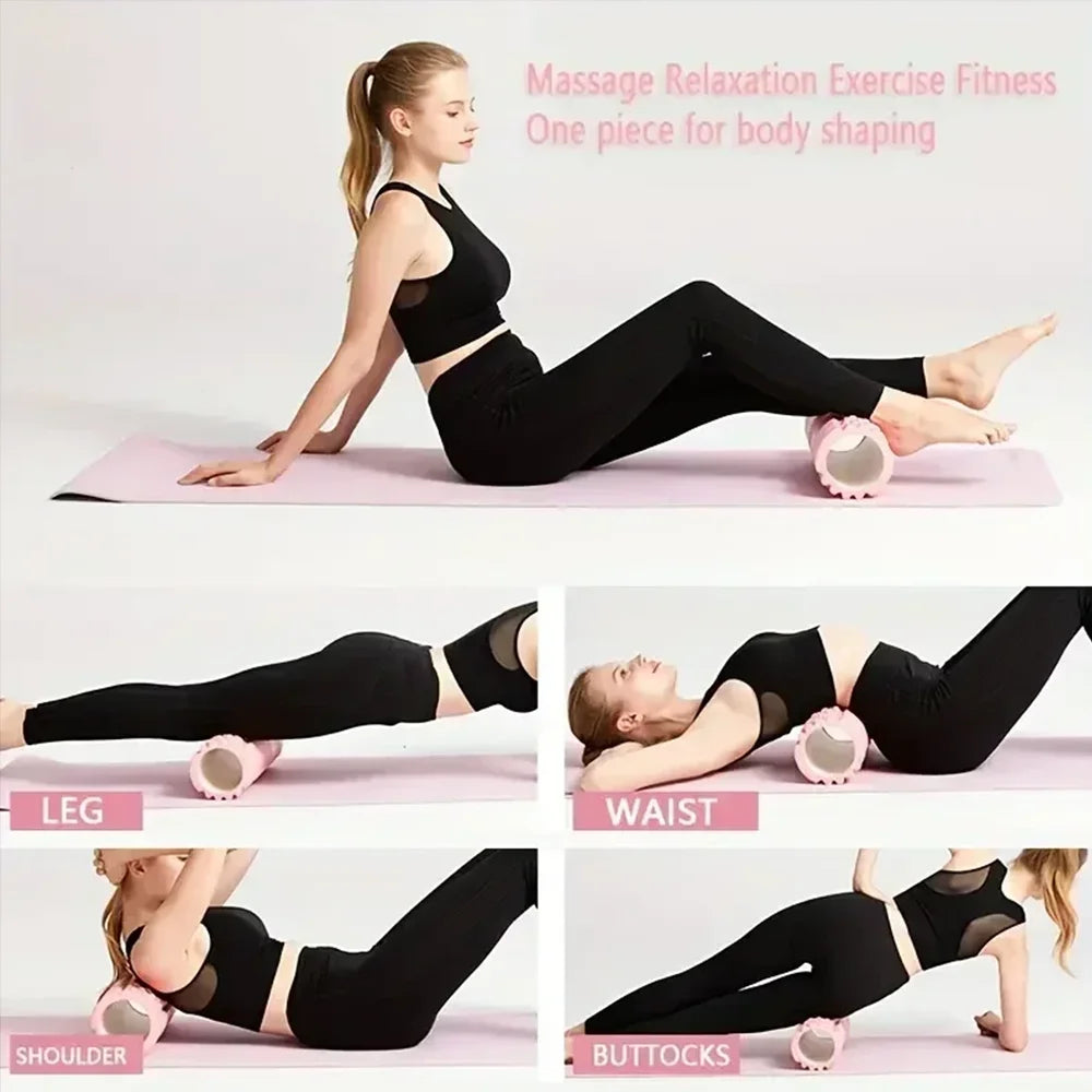 Foam Massage Roller Hollow Column For Muscle Massage And Rehab