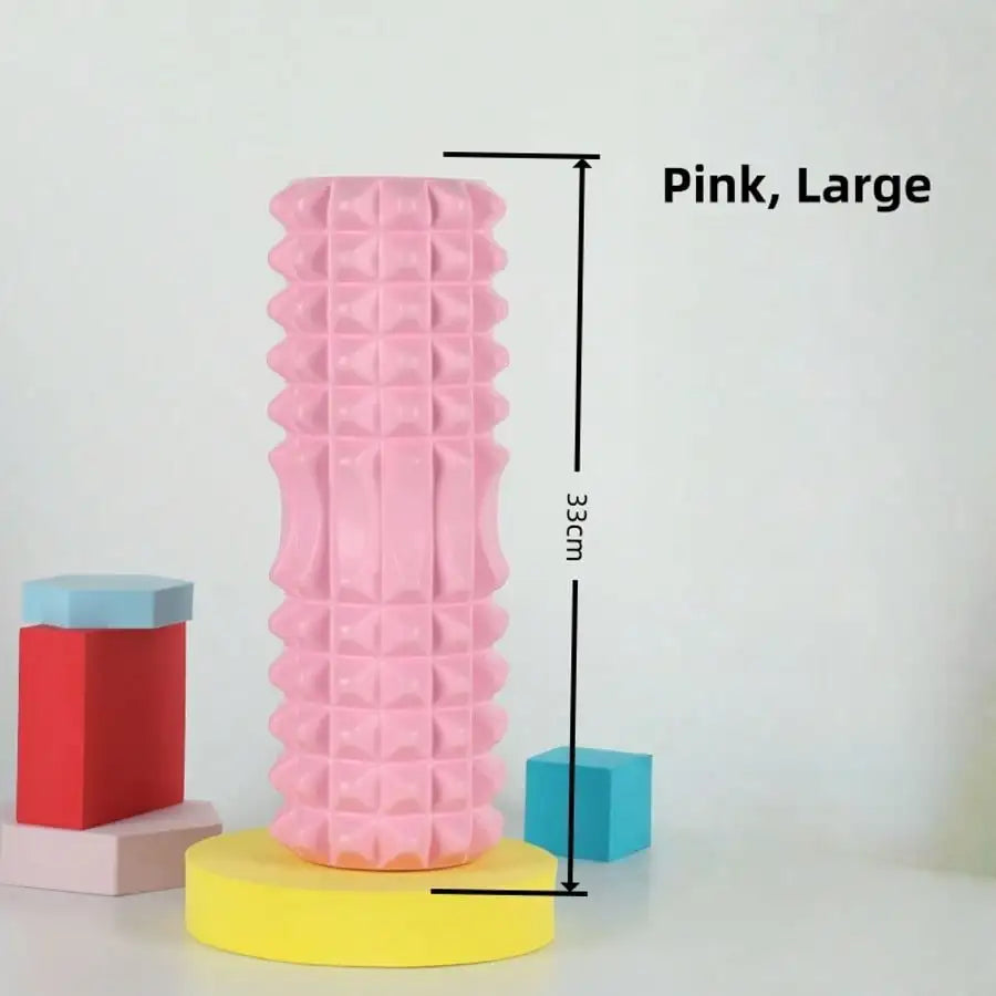 Foam Yoga Massage Roller For Muscle Relaxation And Flexibility